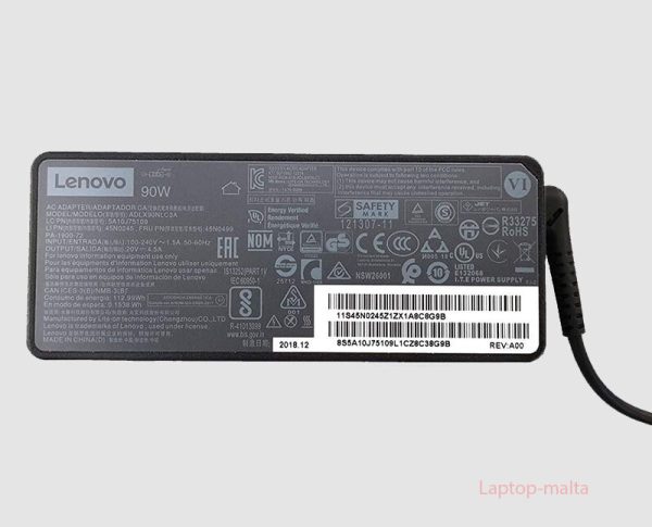 Lenovo 90W Laptop Charger (Slim Tip) Lenovo 90W Laptop Charger (Slim Tip)