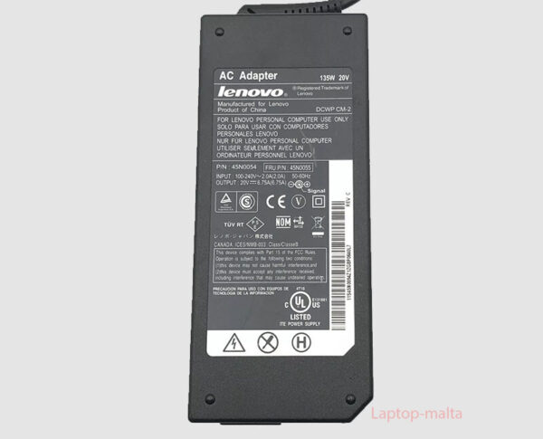 Lenovo 135W Laptop Charger