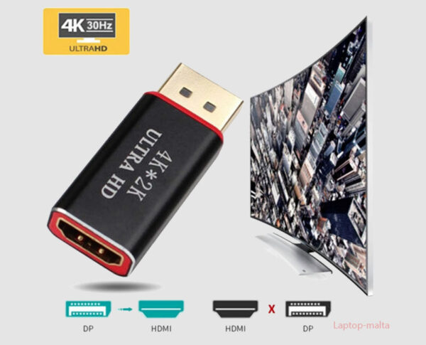 DisplayPort to HDMI 4K Adapter DisplayPort to HDMI 4K Adapter