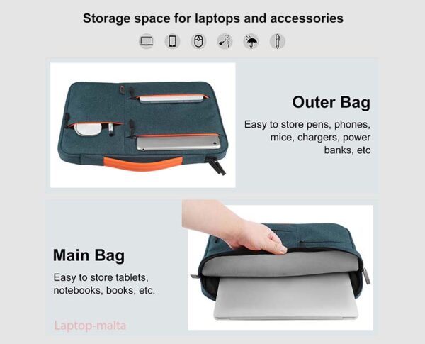 HAWEEL Sleeve Case Laptop Handbag