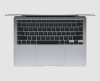 Apple MacBook Air 13 M1 2020 Space Gray angle Apple MacBook Air 13 M1 2020 A2337 Space Gray refurbished laptop, top view of keyboard