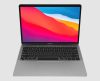 Apple MacBook Air 13 M1 2020 Space Gray front Apple MacBook Air 13 M1 2020 A2337 Space Gray refurbished laptop, front view, open