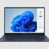 Asus Zenbook 14 OLED UX3405MA Asus Zenbook 14 OLED UX3405MA Core Ultra 5 laptop, front view with 2.8K OLED touchscreen