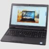 Dell Latitude 5590 i5 side view Dell Latitude 5590 i5 in black, three-quarter side view showing the keyboard and ports