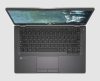 Dell 5400 Chromebook i3 Dell 5400 Chromebook i3, rear angle view showing the Gray lid and keyboard