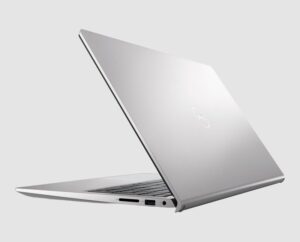 Dell 15 DC15250 Core 3, in Gray, three-quarter side view