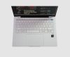 HP OmniBook X 14 Snapdragon X HP OmniBook X 14 Snapdragon X, in Silver, angled top view