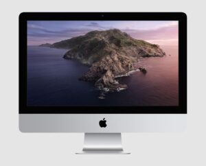Apple iMac 21.5" 4K (2019) i3, front view