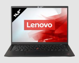 Lenovo ThinkPad X1 Carbon Gen 9 i7 Lenovo ThinkPad X1 Carbon Gen 9 i7, front view