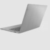 Lenovo IdeaPad 3 17IML05 i3 in Gray, three-quarter rear angle view