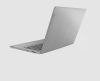 Lenovo IdeaPad 3 17IML05 i3 angle Lenovo IdeaPad 3 17IML05 i3 in Gray, three-quarter rear angle view