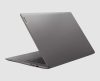Lenovo IdeaPad 3 17IAU7 i7 angle Lenovo IdeaPad 3 17IAU7 i7 in Gray, three-quarter side view