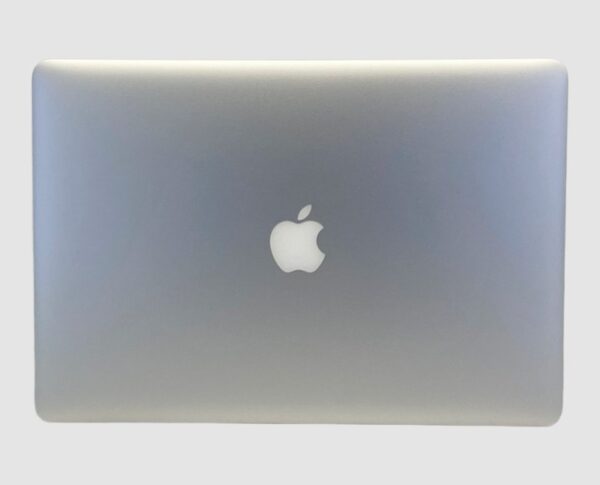 MacBook Pro A1398 2015 Early i7 MacBook Pro A1398 2015 Early i7, rear view showing the Silver lid