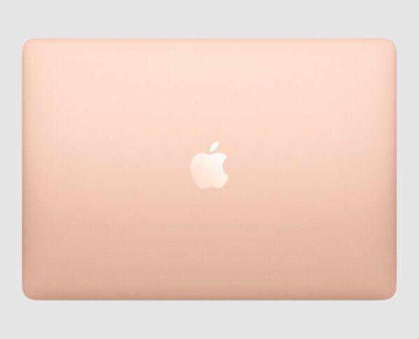 MacBook Air A2179 i3 rear MacBook Air A2179 i3 rear view showing the Gold lid