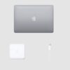 MacBook Pro A2289 2020 i5 rear MacBook Pro A2289 2020 i5 rear view showing the Space Gray lid