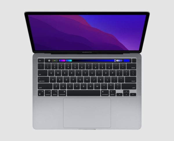 MacBook Pro A2338 2020 M1, front view