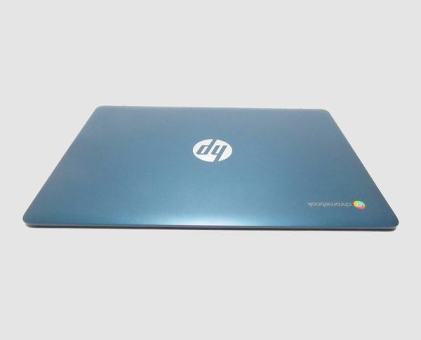 HP Chromebook 14a-na0062tg closed lid HP Chromebook 14a-na0062tg refurbished laptop, closed lid