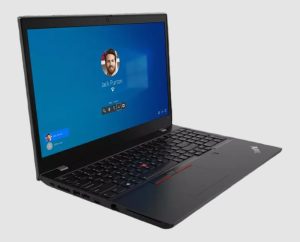 Lenovo ThinkPad L15 Gen 2 (Intel) refurbished laptop, side view with ports