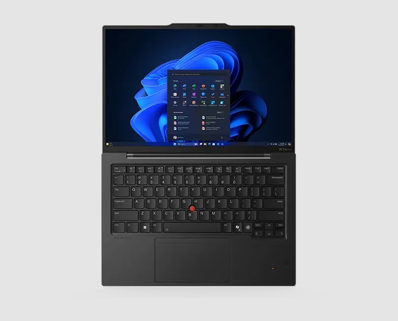 Lenovo ThinkPad X1 Carbon Gen 13 Aura Edition open, front view