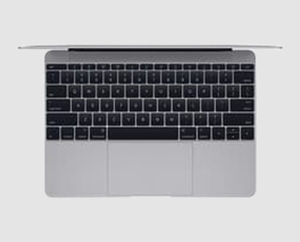 Apple MacBook (Retina, 12-inch, Early 2015) closed lid Apple MacBook (Retina, 12-inch, Early 2015) refurbished laptop, closed lid