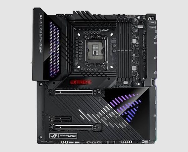 ASUS ROG Maximus Z790 Extreme motherboard, front view