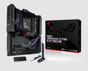 ASUS ROG Maximus Z790 Extreme motherboard, with box