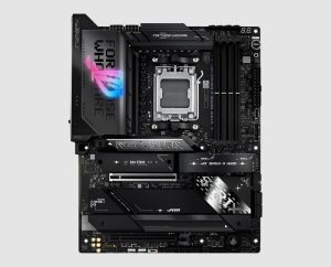 ASUS ROG Strix X870E-E Gaming WiFi motherboard, front view