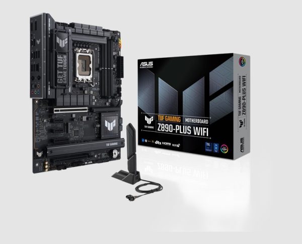 ASUS TUF Gaming Z890-Plus WiFi Motherboard (LGA 1851) with box ASUS TUF Gaming Z890-Plus WiFi motherboard, with box